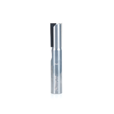 Amana Tool DRB-425 Polycrystalline Diamond (PCD) Tipped Double Flute Down-Shear 1/2 D x 1 CH x 1/2 Inch SHK Straight Plunge Router Bit