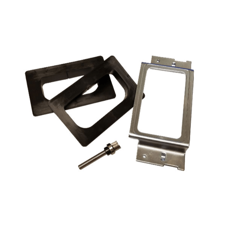 Door Hinge Jig – Hingemate 150 – Installation Kit With 2 Hinge Templates, Router Bits For 5/8” And ¼” Radius