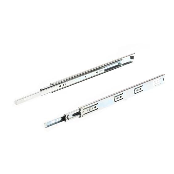 Clearance - Drawer Slides - Ball Bearing - Full Extension - Zinc Plated - Sold In Pairs