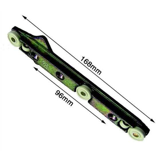 Drawer Slides - Roller Slides - 5-Wheel Sideguide With Stop Bars - Sold Individually