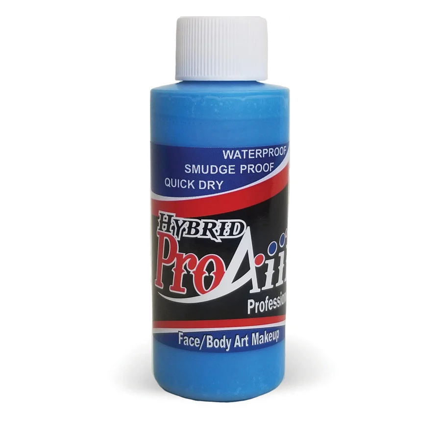 8oz ProAiir Hybrid Face & Body Art Airbrush Color – ELECTRIC BLUE