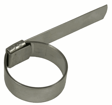 Stainless Center Punch Band Clamps