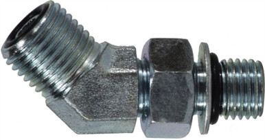 O-Ring Face Seal to O-Ring Elbow 45