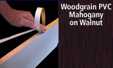 FastCap Mahogany on Walnut Edge Banding Tape PVC 3/4" x 250'