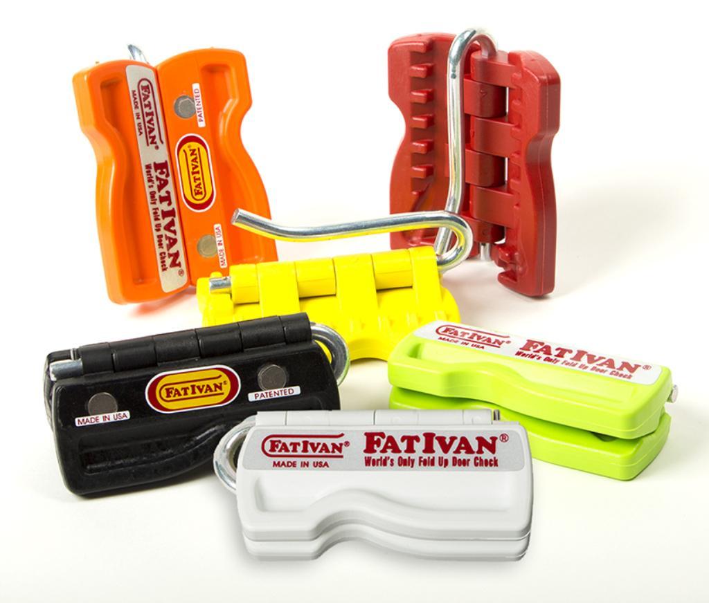 Door Stopper - Door Chock - Fat Ivan For Hinge Outlet - Multiple Finishes Available - Bulk Discounts Available