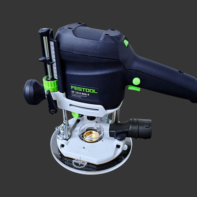 Wood Grain Junkie FullFit Pro 7in Round Router Base Plate for Festool