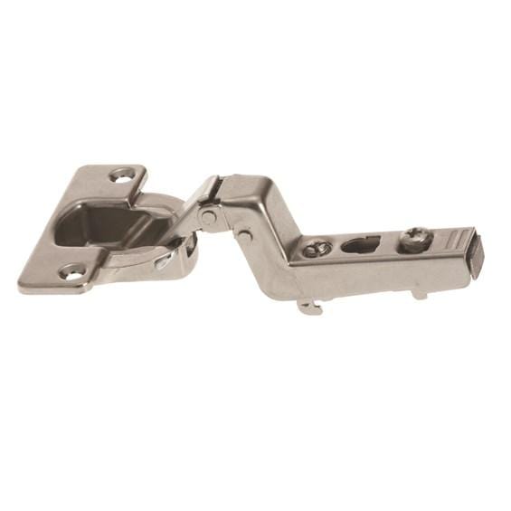 Forte Concealed 170° Self-Closing Clip-On/Slide-On Cabinet Hinges - Multiple Attaching Methods, Closing Types, And Overlays Available - Nickel Finish - Sold Individually