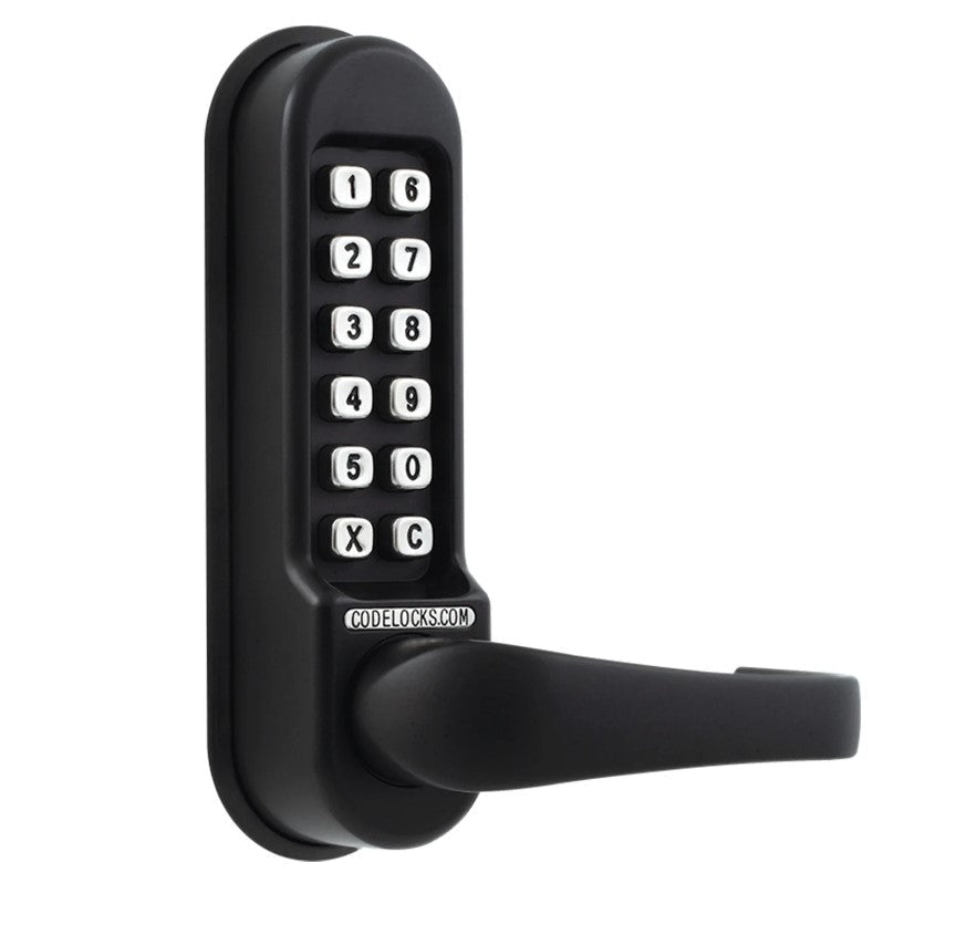 Gate Lock with Code - 500 Series - Mechanical Heavy Duty Tubular Latchbolt - Multiple Finishes Available - Sold Individually