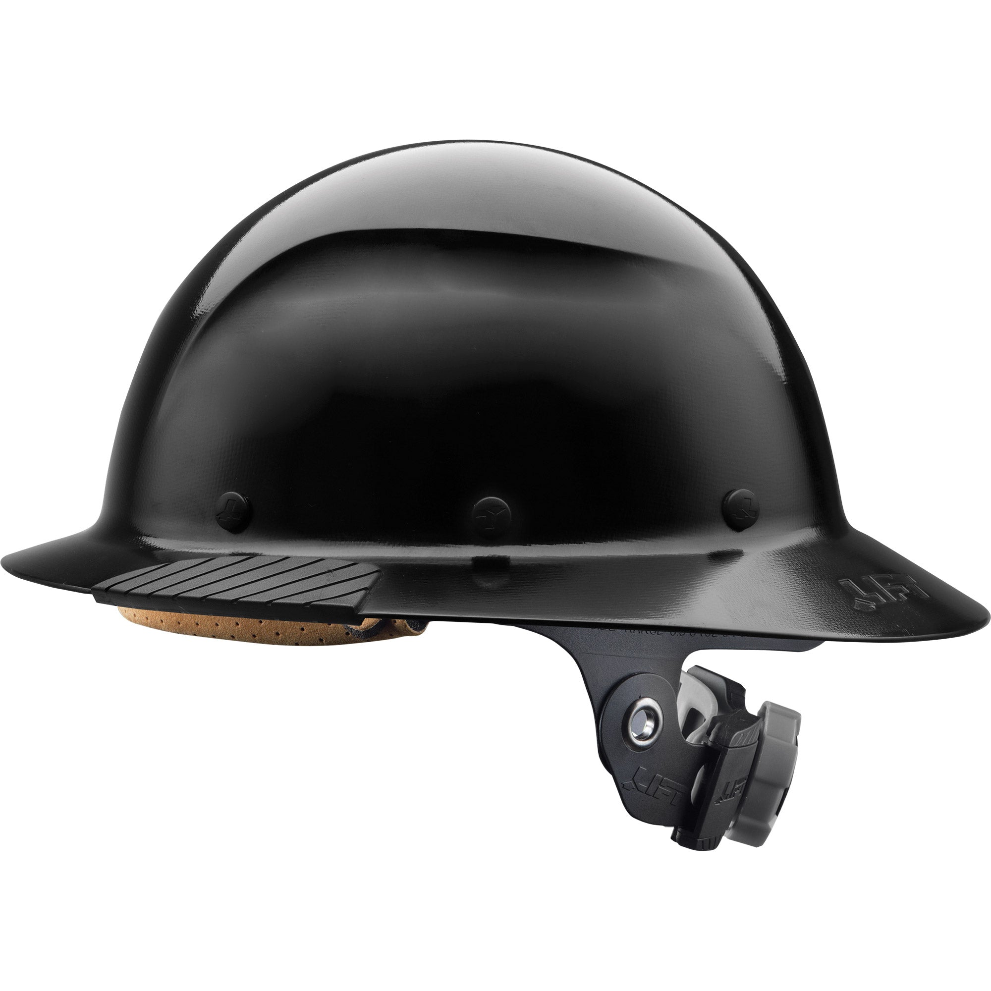 LIFT Safety HDF-23KCA CSA Certified DAX Full Brim Hard Hat - Black
