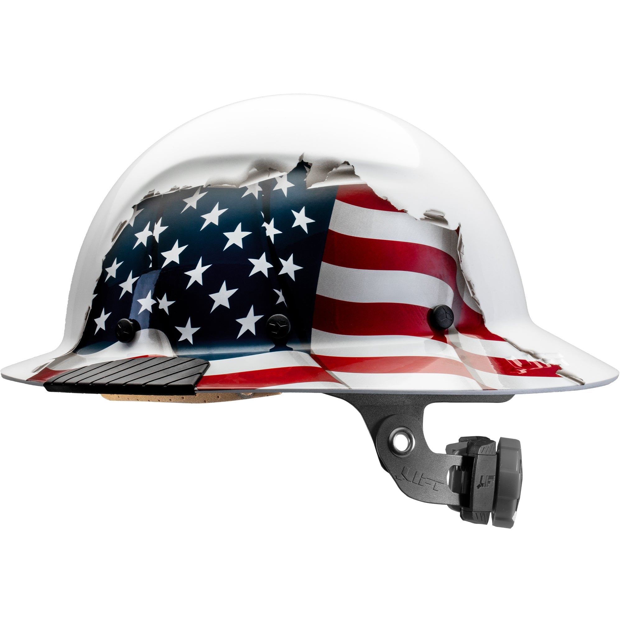 LIFT Safety HDF-24AF DAX American Flag Full Brim Hard Hat