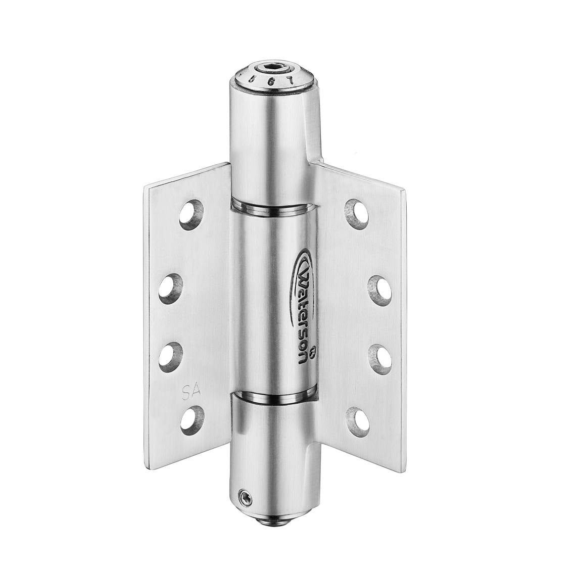 Heavy Duty Self-Closing Spring Hinges / Door Closers - 4" Inch x 4" Inch - Full Mortise- 304 Stainless Steel - For 1-3/8" Inch Thick Doors up to 260 lbs. or 330 lbs. - 4 Pack