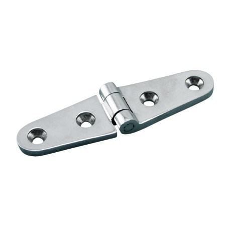 Stainless Steel Marine Heavy Duty Strap Hinges 4" Or 6" - Sold Individually
