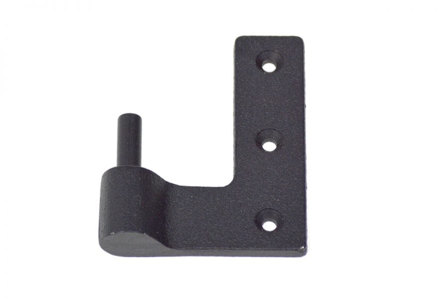 Jamb Pintle for Shutter Hinges - 1-1/2" Inch Offset - Right or Left Mounting Available - Cast Iron - WeatherWright Finish - Sold in Pairs