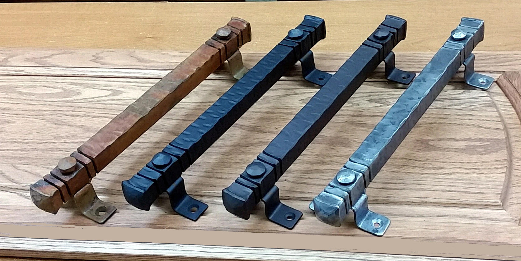 Bridge Door Pull, Jumbo 14" Size - Barn Door Handle - Multiple Finishes Available - Sold Individually
