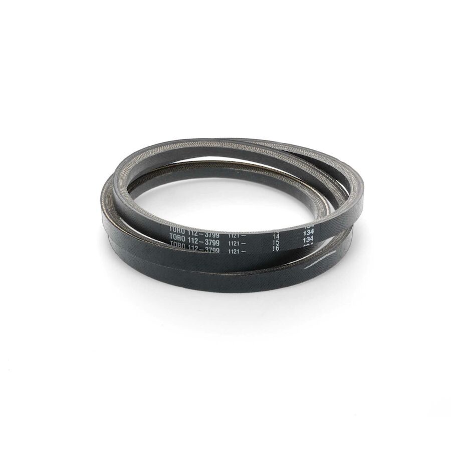 Toro OEM 112-3799 Hydraulic Drive Belt Fits Current/Late Toro 48", 54", 60" PROLINE Models and Early 34",40" ZMaster Z 300 Series.