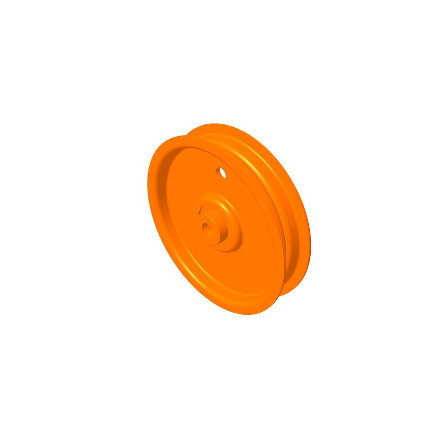 Toro OEM 93-1622 Hydraulic Flat Idler Fits Current/Late 36", 40", 48", 52", 60" Grandstand Standard and MultiForce Models - Early ZMaster 2000 Models (Tube Style Framing) - and More ...