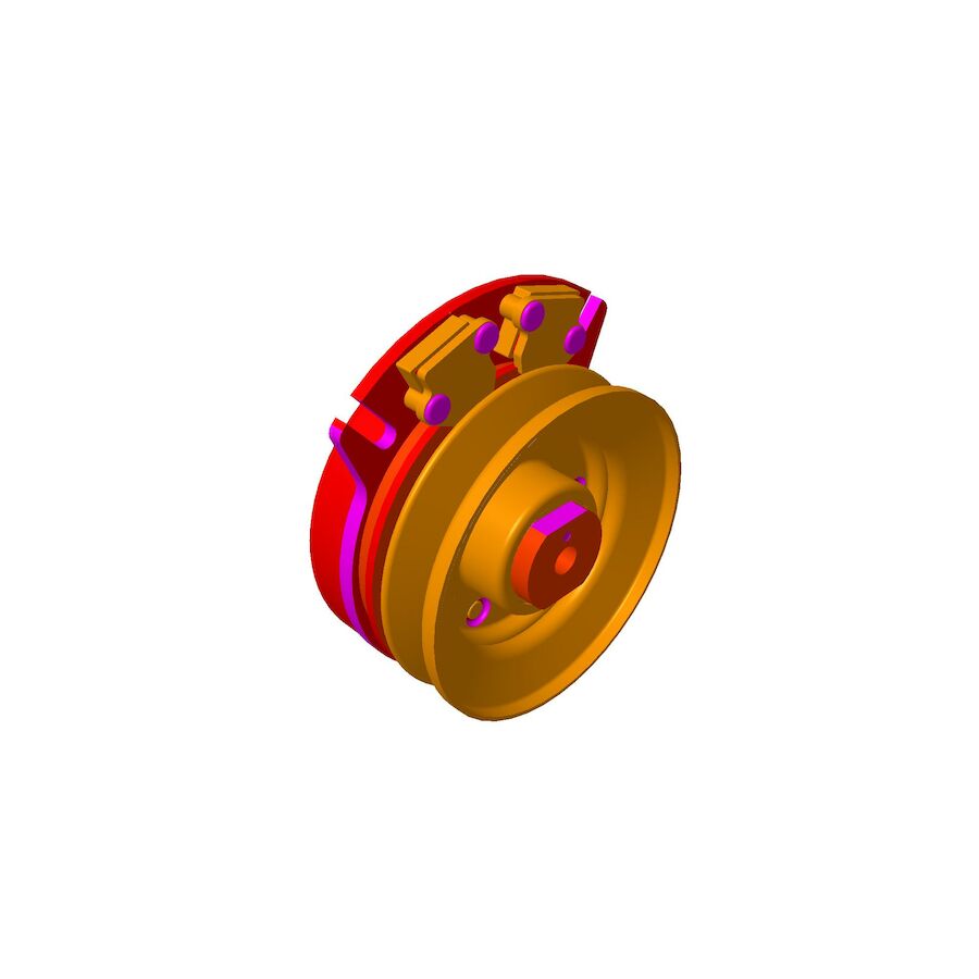Toro OEM 125-0038 PTO Clutch Fits Early/Late Toro 32" Timecutter ZS, SS, SW Models.