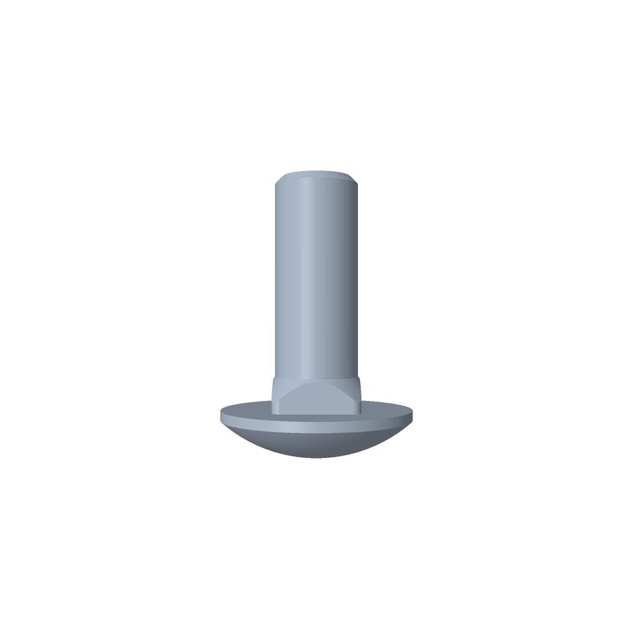 Toro OEM 137-3058 Carriage Bolt Fits Select 18" Single Stage Power Clear and Power Lite - 26" Snow Max Snowblower Models (5/16 x 7/8 - 18).