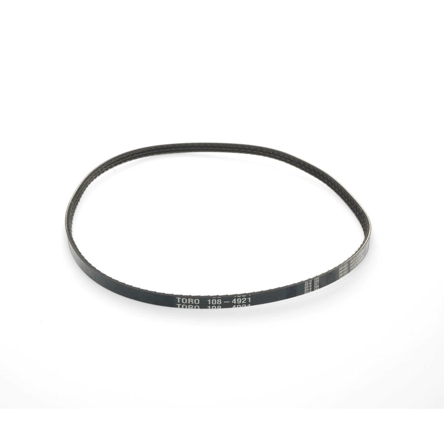 Toro 108-4921 Ribbed Auger/Rotor Drive Belt Fits Select 21" Toro Single Stage Power Clear and Quick Clear Snowblower Models.