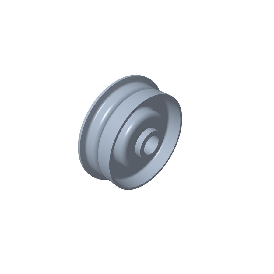 Toro OEM 117-9105 Auger Tensioner Idler Pulley Fits Select 18" Single Stage Power Clear and Powerlite Snowblower Models.