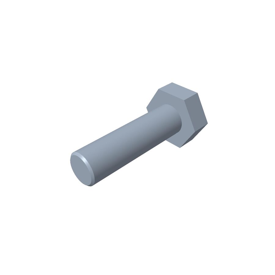 Toro OEM 137-3003 Hex Head Bolt Fits Select Toro Quick Clear, Snow Max, E Snow Master Models (1/4 x 5/8 - 20).