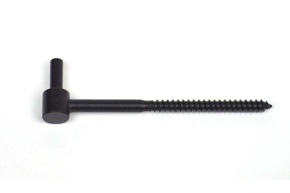 Long Lag Pintle Mount - For L Style and Offset Strap Hinges - WeatherWright Finish - Sold Individually