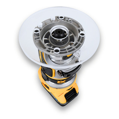 Wood Grain Junkie TrimFit Pro Round Router Base Plate for DeWalt