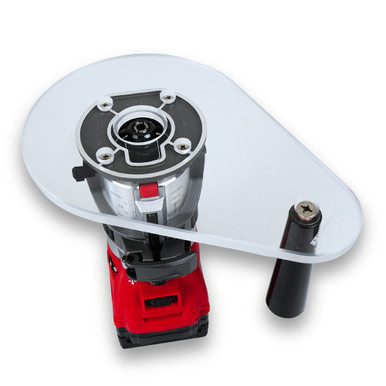 Wood Grain Junkie TrimFit Pro Single Grip Router Base Plate for Milwaukee