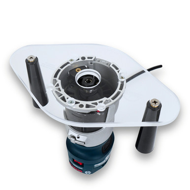 Wood Grain Junkie TrimFit Pro Dual Grip Router Base Plate for Bosch Colt (Corded)