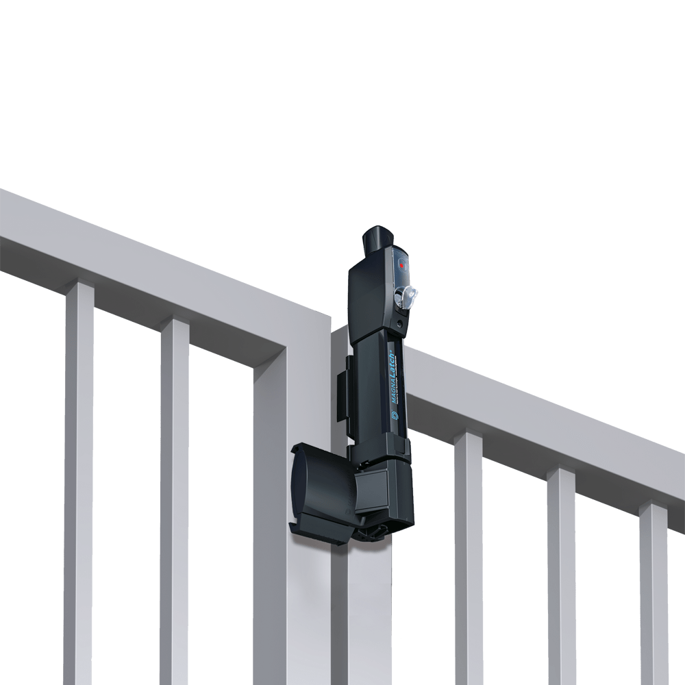 Safety Gate Latch - Vertical Pull - BlackML3VPKA