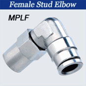 Female Swivel Elbow- Tube X Thread