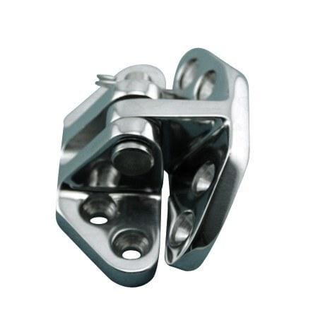 Stainless Steel Marine Heavy Duty Hatch Hinges Angle Base - Sold Individually