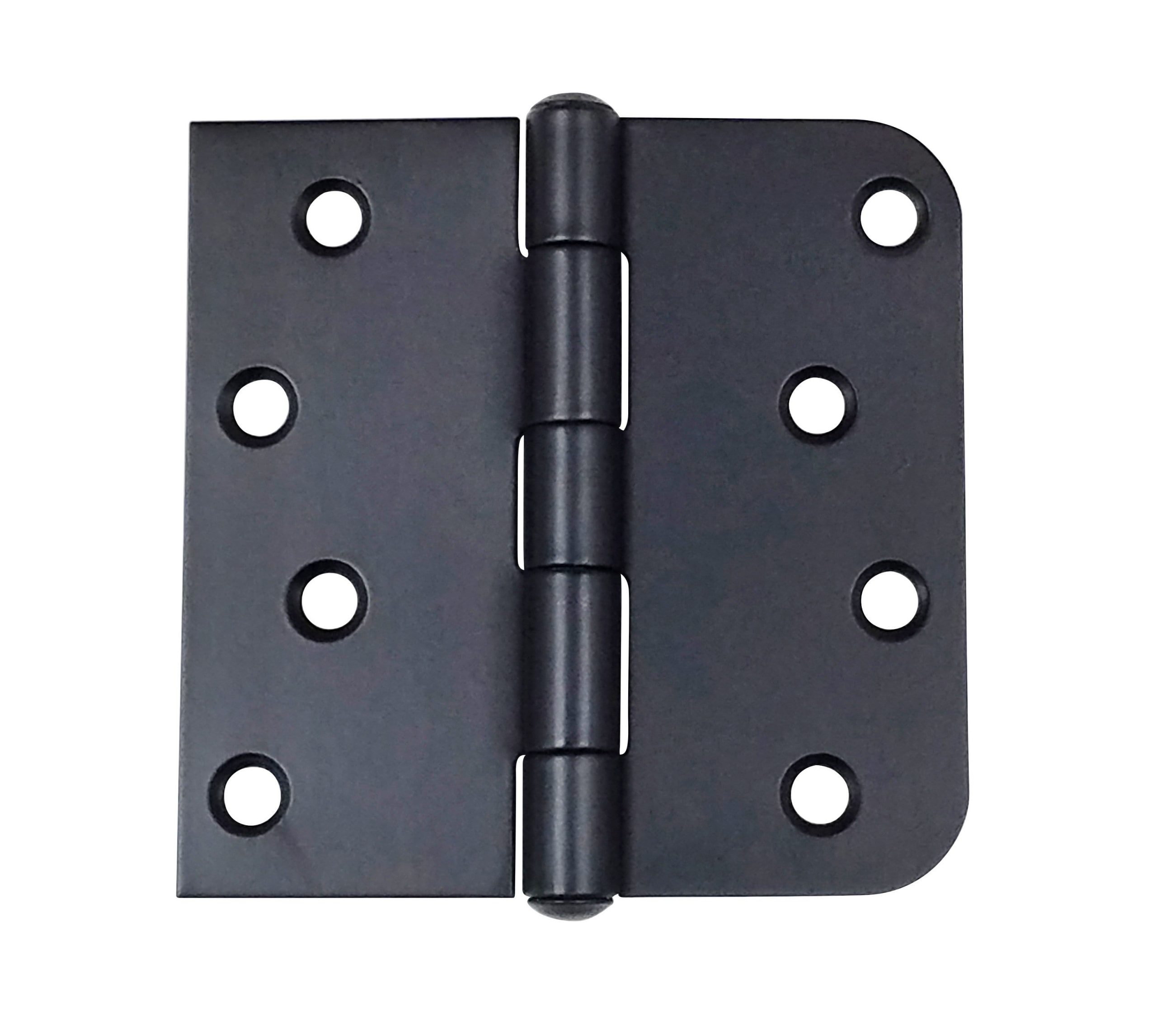 Oil Rubbed Bronze Stainless Steel Hinges Residential Hinges - 4" With 5/8" Square - Highly Rust Resistant - 3 Pack