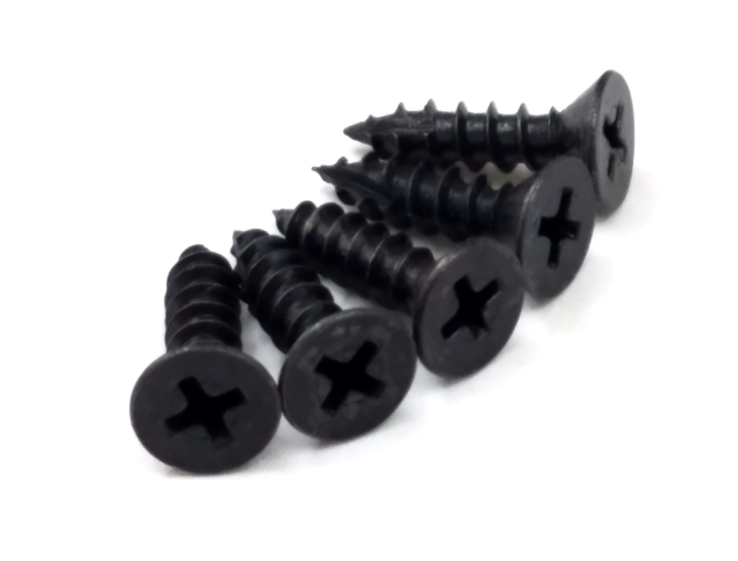 Fly Cut Wood Screws For Door Hinges - Oil Rubbed Bronze - #9 X 3/4" Inch