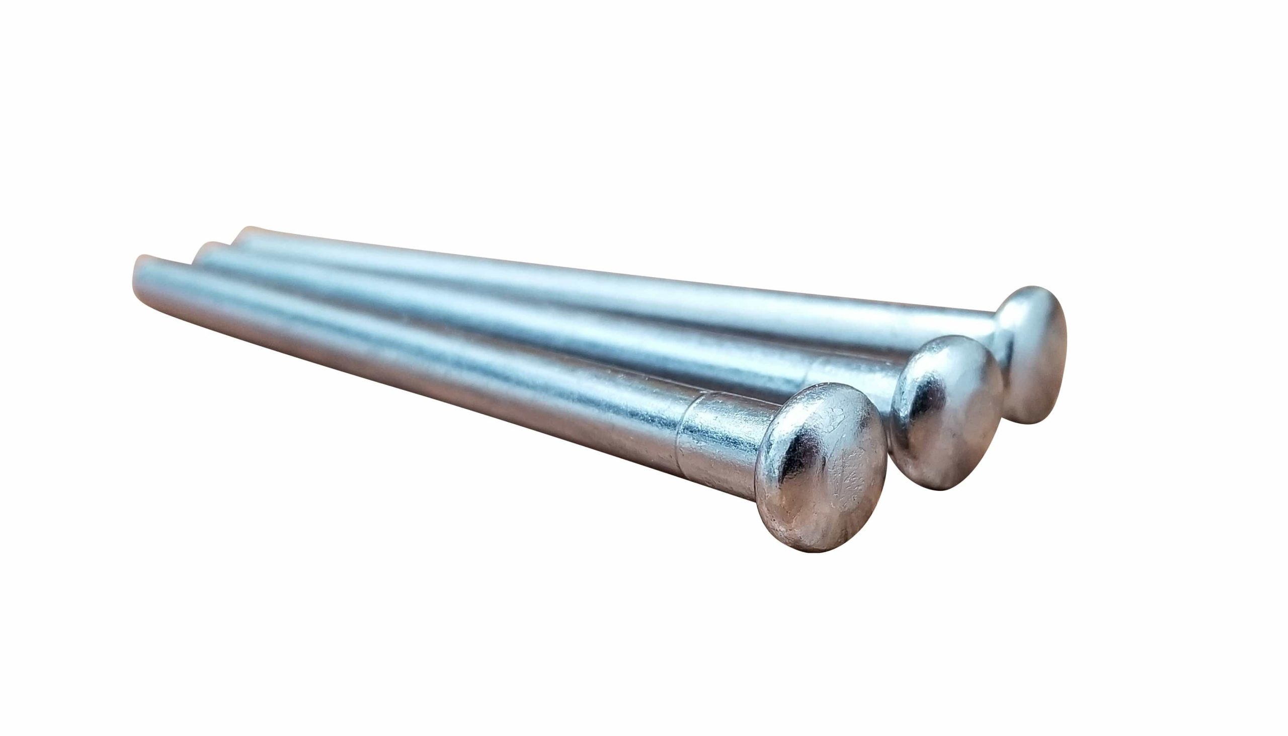 Hinge Pins For Doors - Polished Chrome - 3 Pack