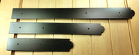 Ponderosa Style Dummy (Faux) Strap Hinges - Multiple Sizes Available - Sold Individually