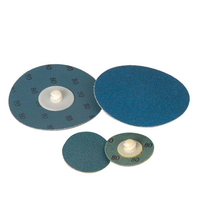 KLINGSPOR Quick Change Disc QRC 2" Dia, 60 Grit, Alumina Zirconia