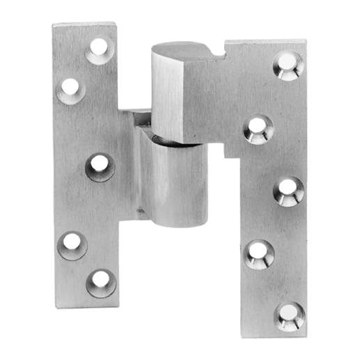 Rixson Heavy Duty 3/4" Inch Offset Intermediate Pivot Door Hinge - Right Handed - Satin Chrome Finish
