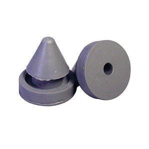 Door Silencer - Grey Rubber - 3 Pack