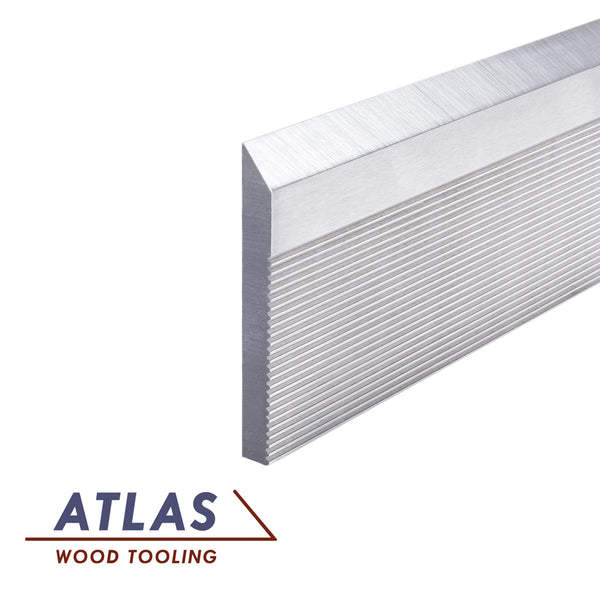 1/4" x 2-1/4" x 25" ATLAS M2-HSS Corrugated Moulder Knife Stock