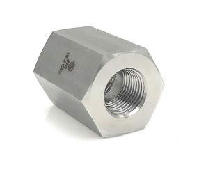 Stainless Hex Pipe Coupling-MNPT X MNPT