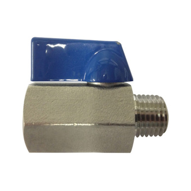 Stainless Steel Mini Ball Valves- Male X Female
