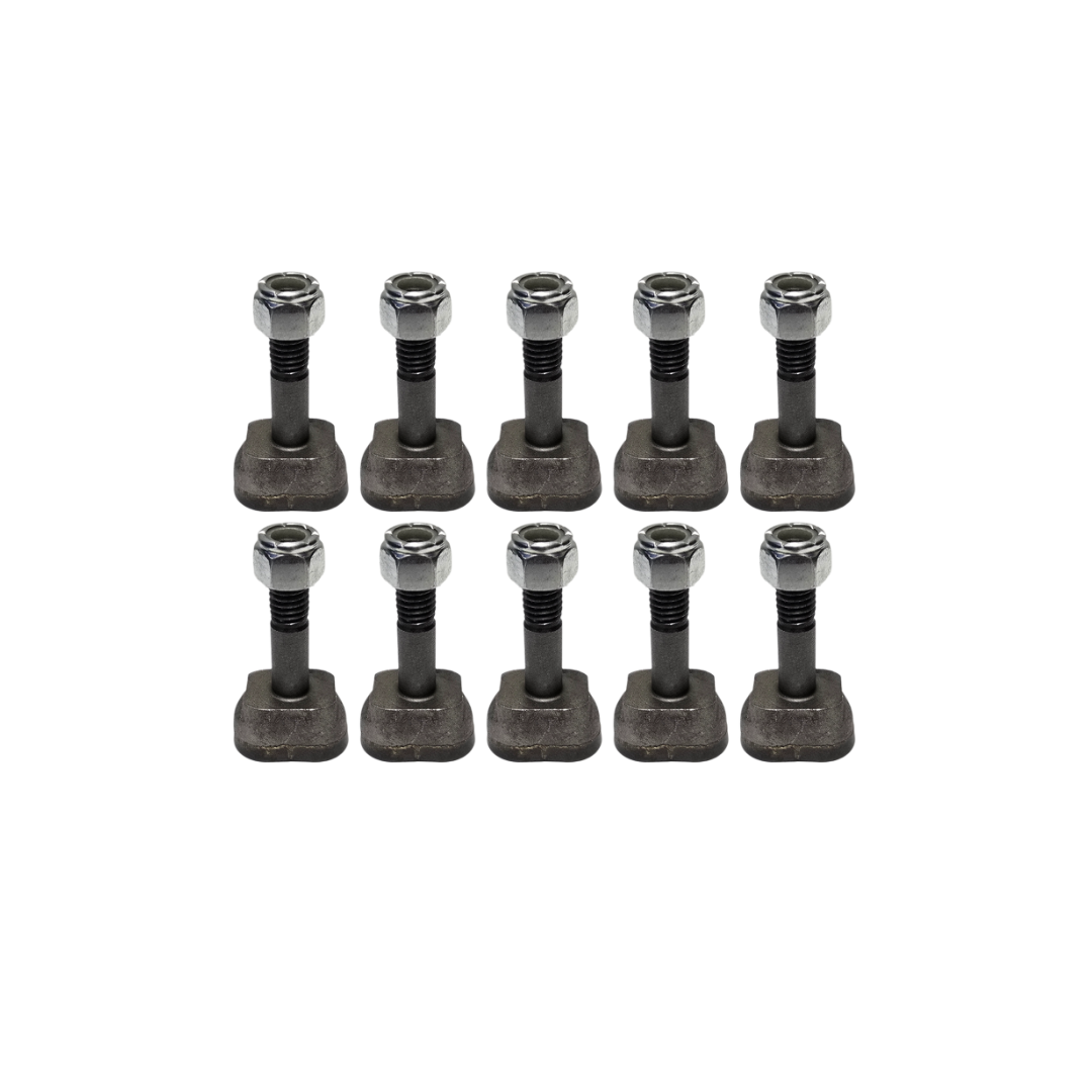 10-PACK Aftermarket Stump Grinder Teeth Compatible with Vermeer Yellow Jacket