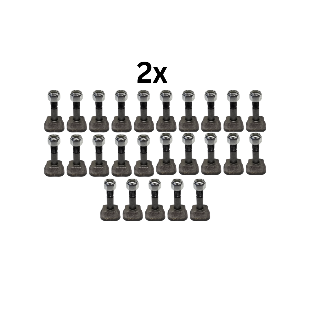 50-PACK Aftermarket Stump Grinder Teeth Compatible with Vermeer Yellow Jacket
