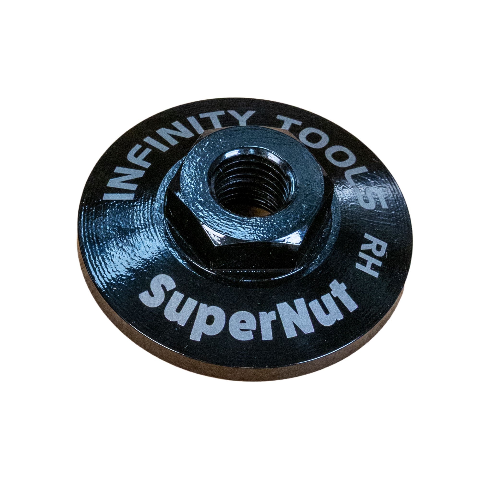 Infinity Tools SuperNut Table Saw Arbor Nut, For Standard 5/8"–12 TPI Acme-Threaded Arbors Only