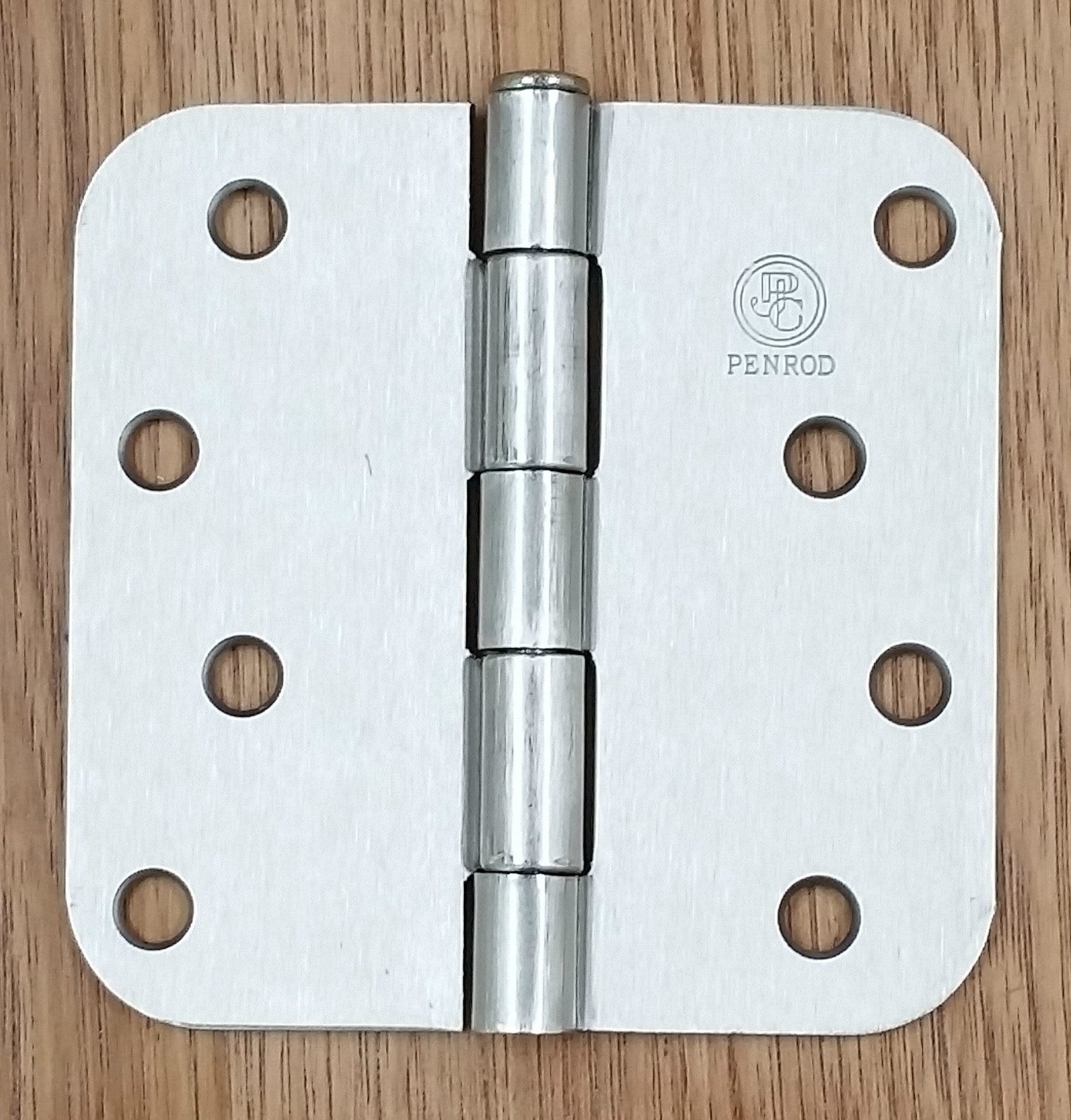 Residential Penrod Butt Hinges - 4 Inch With 5/8 Inch Radius Corner Plain Bearing- Multiple Finishes Available - 2 Pack