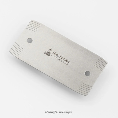 Blue Spruce Toolworks CRDSCRP-6 Card Scraper 6 Inch
