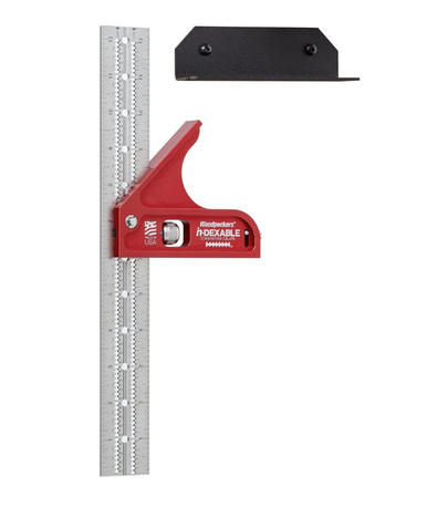Woodpeckers CSQ-STM-20 IN-DEXABLE COMBO SQUARE - STANDARD - METRIC - 300 MM BLADE