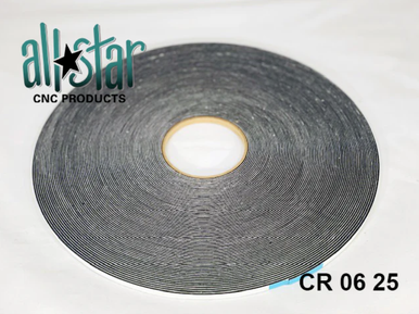 All Star CNC Onboard Gasket For Semi-Dedicated Fixture, Quick Vacuum Application 1/16Th Thick X 1/4 Inch Wide X 150 Linear Feet 1 Pack (3 rolls)