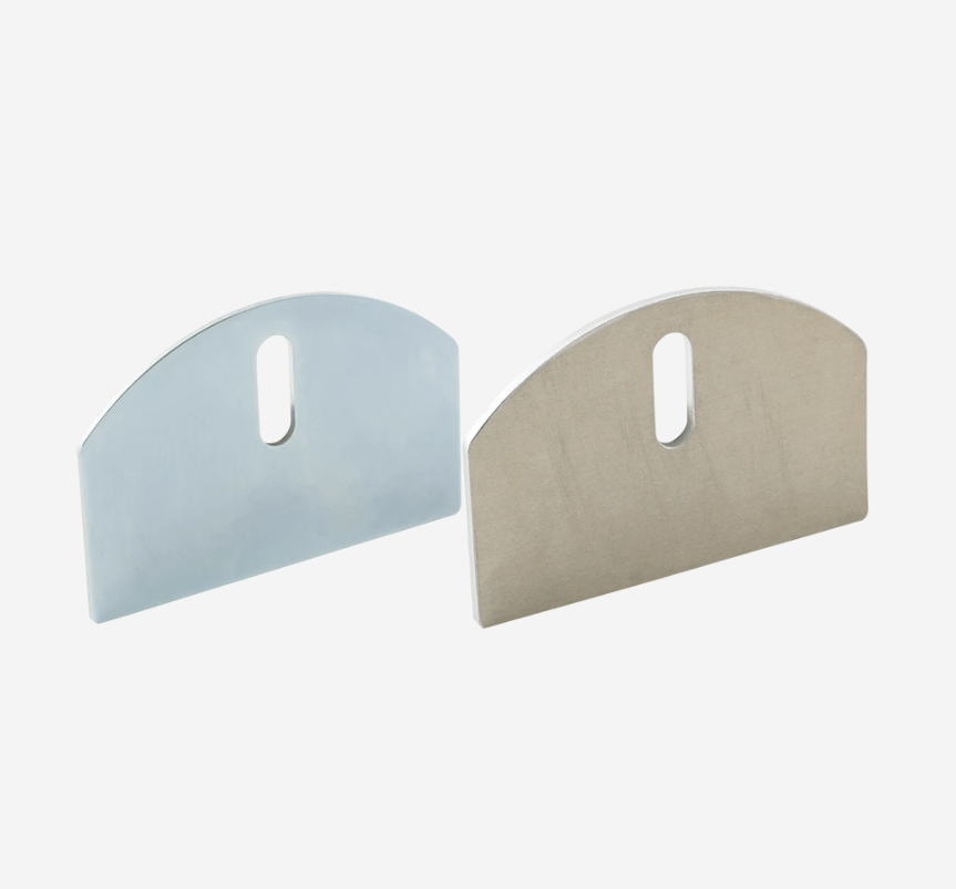Shut It Hardcore Carriage Plates - For 4" Inch Wheels - Steel Or Aluminum Construction - 2 Pack
